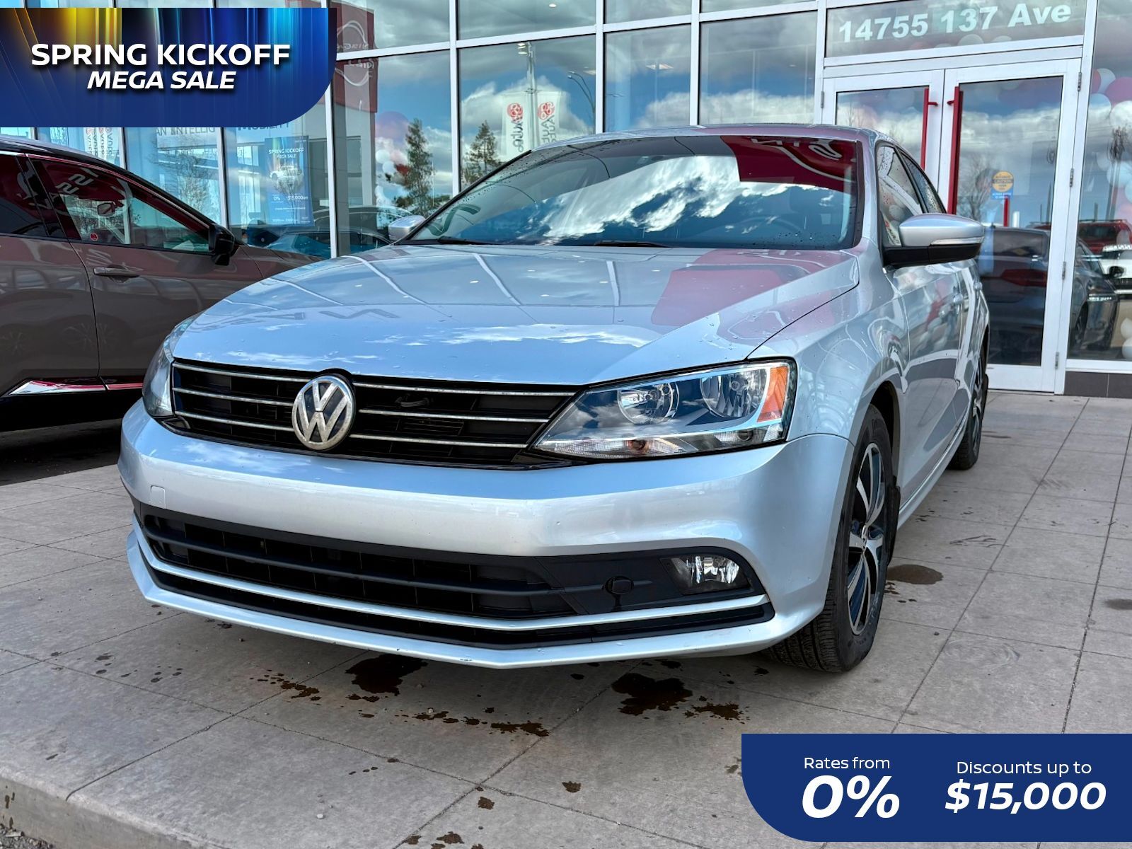 2015 Volkswagen Jetta Sedan COMFORTLINE/LOW KMS/ONE OWNER