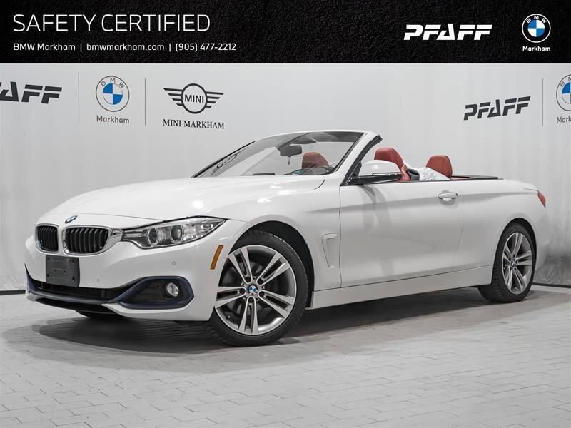 2016 BMW 4 Series 428i xDrive Cabriolet-Premium Package Enhanced-Con