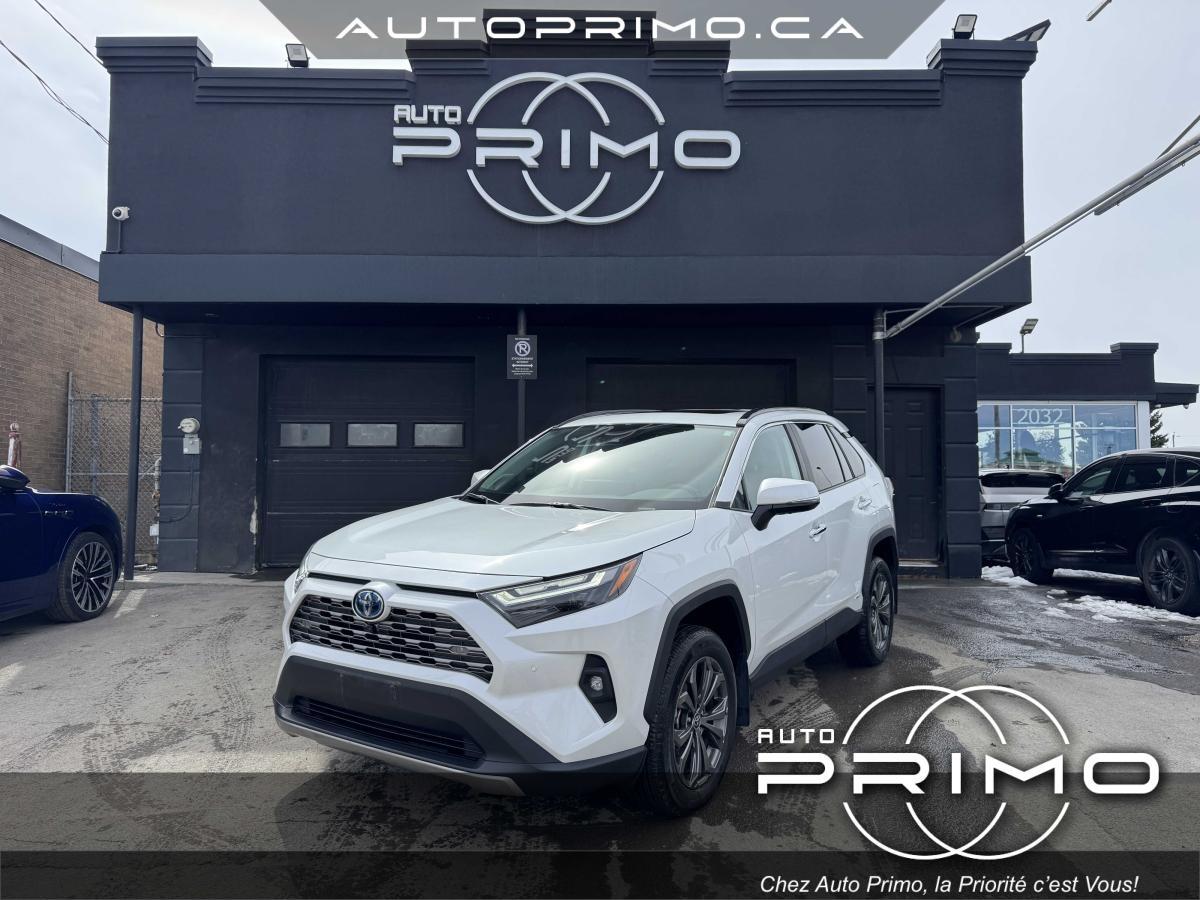 2023 Toyota RAV4 Hybrid Hybrid Limited AWD Cuir Toit Carplay Cam BT Mags