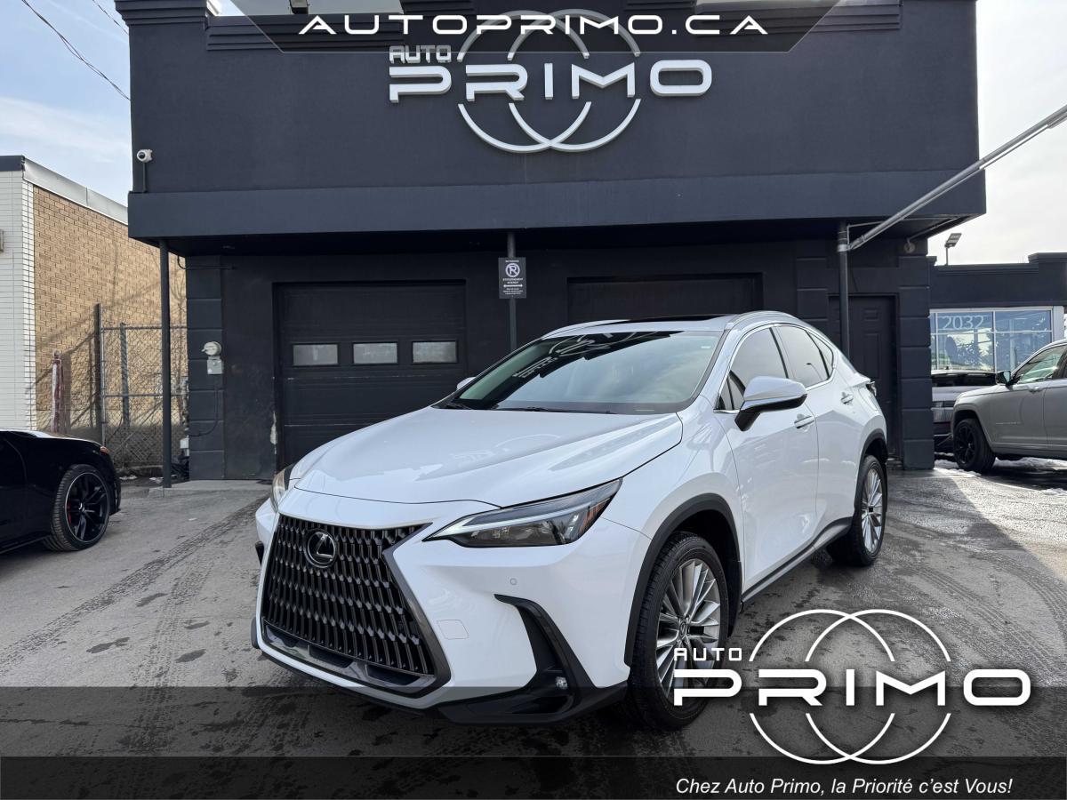 2022 Lexus NX 350 Ultra Premium Cuir Toit GPS Carplay Cam BT Mags
