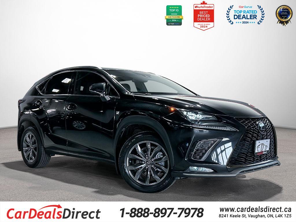 2021 Lexus NX AWD F Sport Pkg/Sunroof/Leather/Navi/Vented Seats/