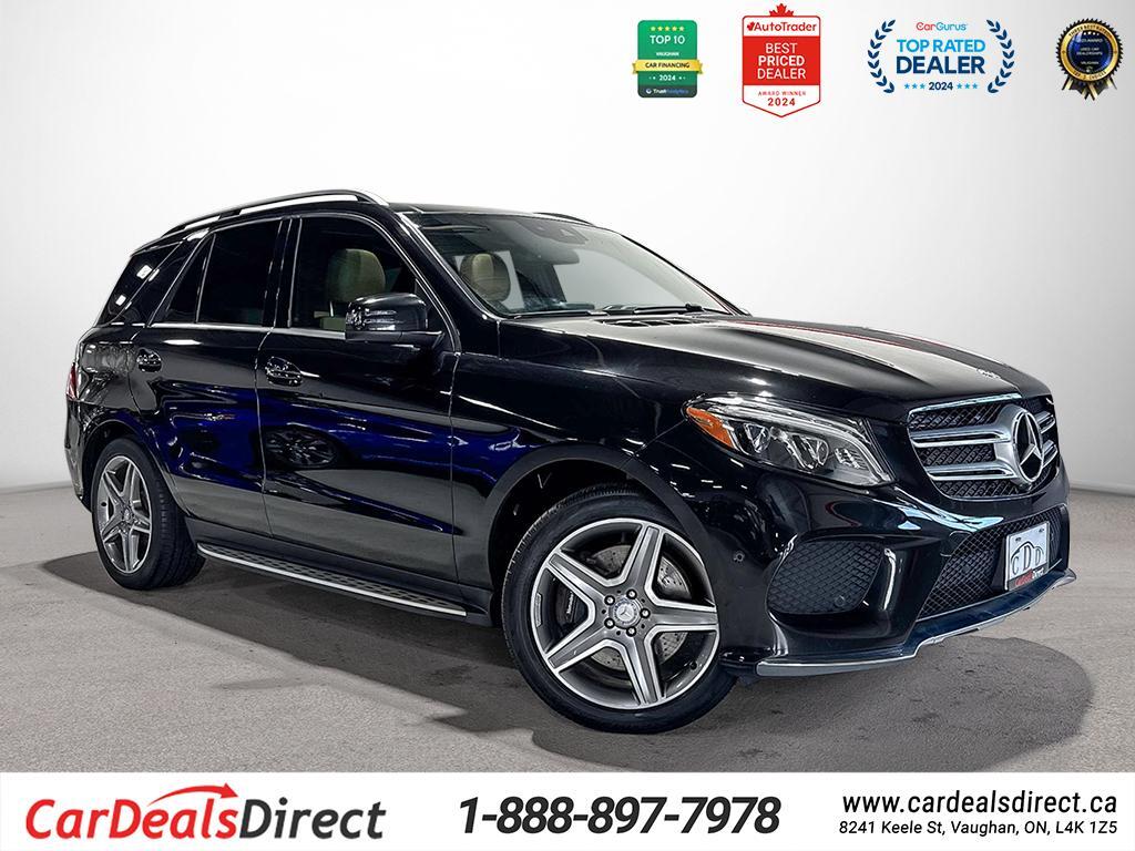 2017 Mercedes-Benz GLE-Class 4MATIC  GLE 400/NAVI/Leather/Panoramic Sunroof/Amb