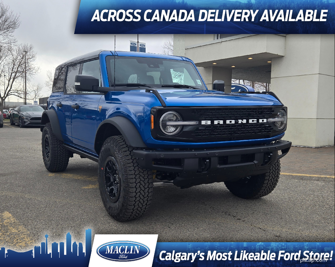 2025 Ford Bronco BADLANDS | SASQUATCH PKG | BLACK APP PKG | G.O.A.T