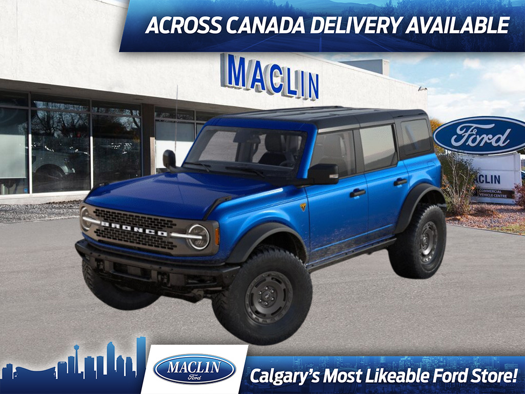 2025 Ford Bronco BADLANDS | SASQUATCH PKG | CO-PILOT360 | G.O.A.T.