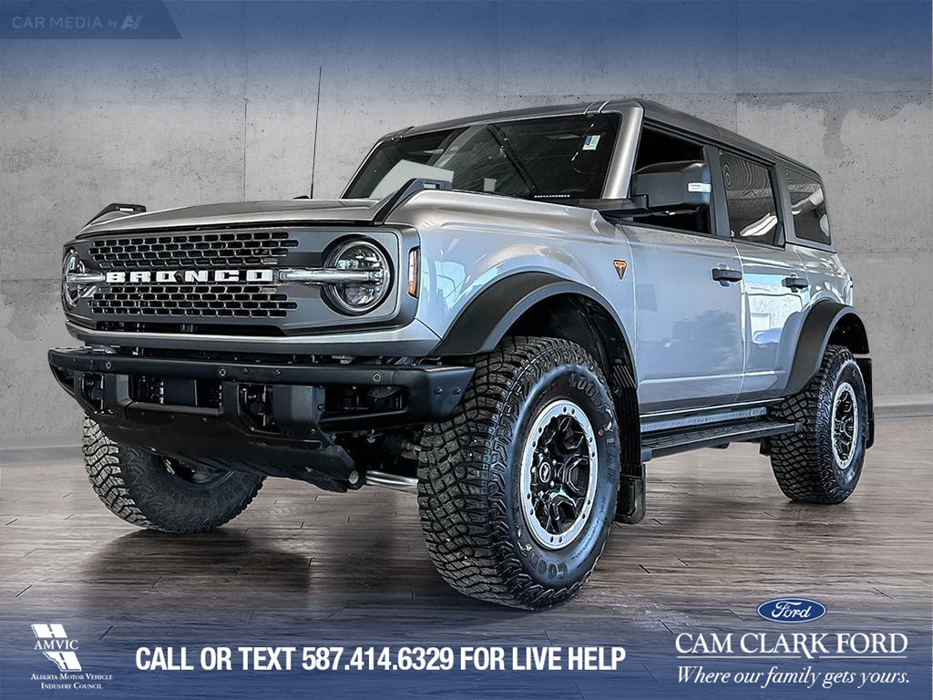 2023 Ford Bronco Badlands 360 CAM | SASQ PACK | HARD TOP