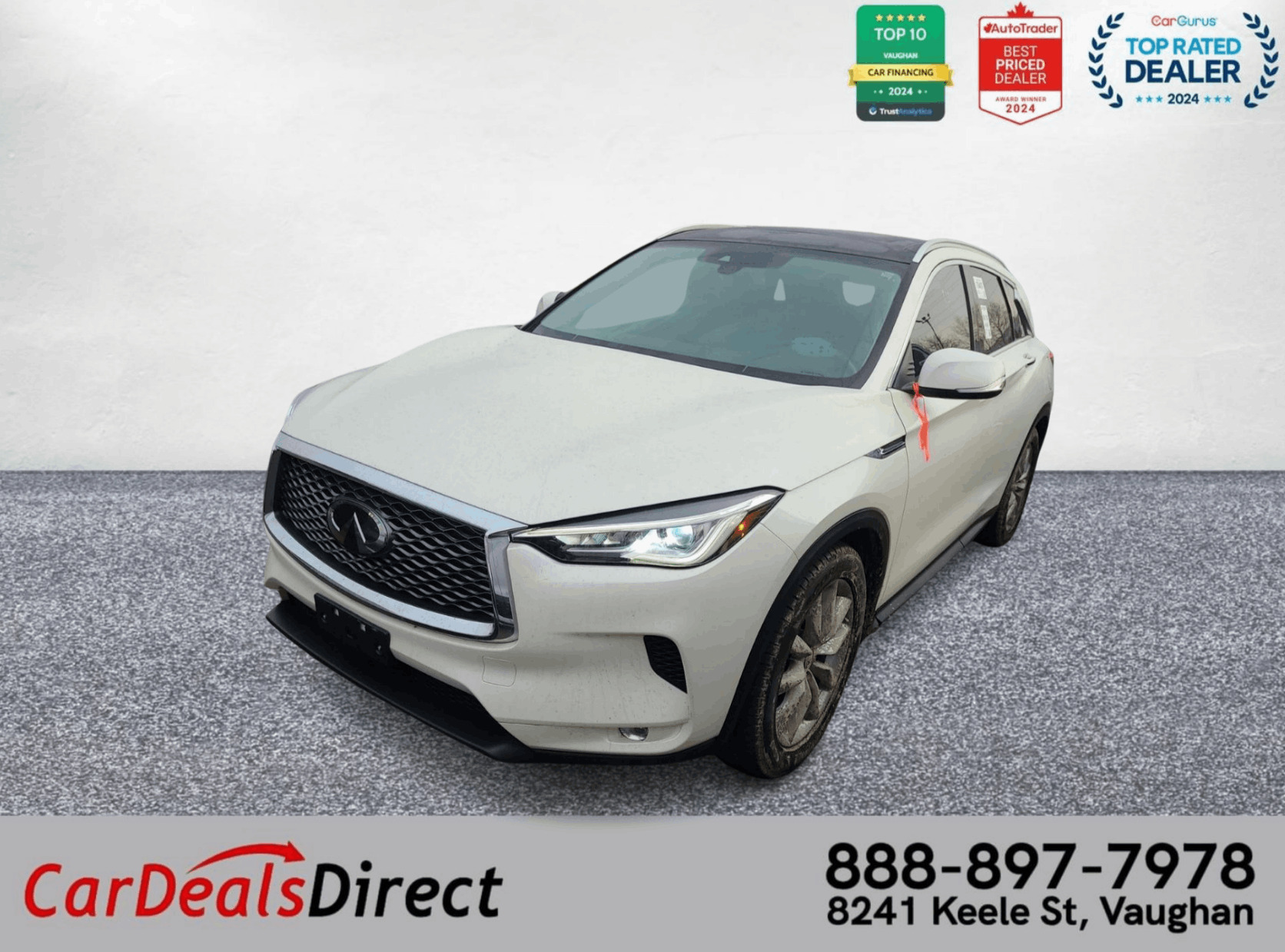 2021 Infiniti QX50 LUXE AWD/Sunroof/Android Auto / Apple Carplay/Leat