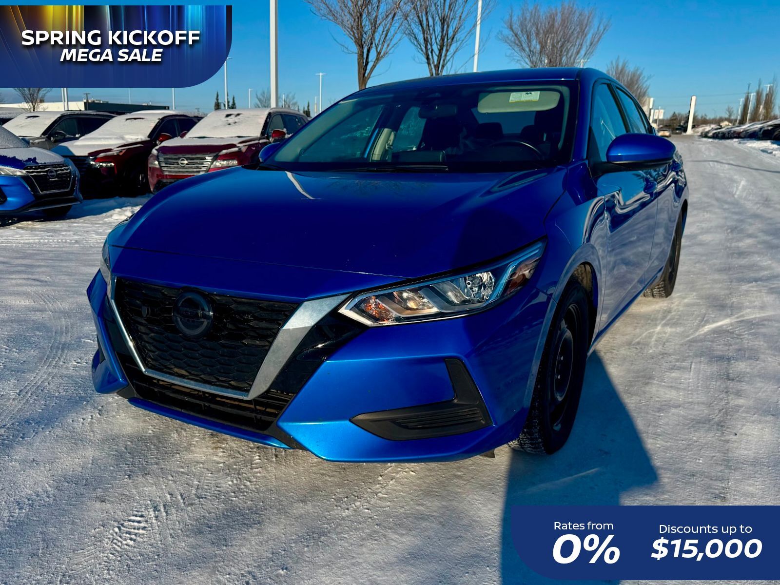 2022 Nissan Sentra WINTER WHEELS/BLOCK HEATER/PUSH START/BLUETOOTH