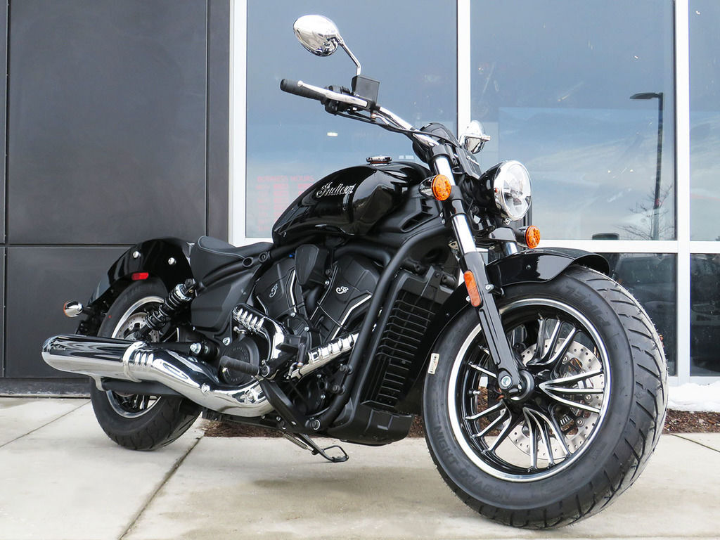 2025 Indian Motorcycles Scout® Sixty Classic Black Metallic 