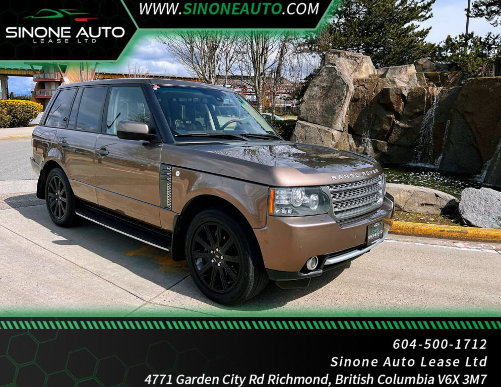 2010 Land Rover Range Rover HSE LUXURY SUPERCHARGED.