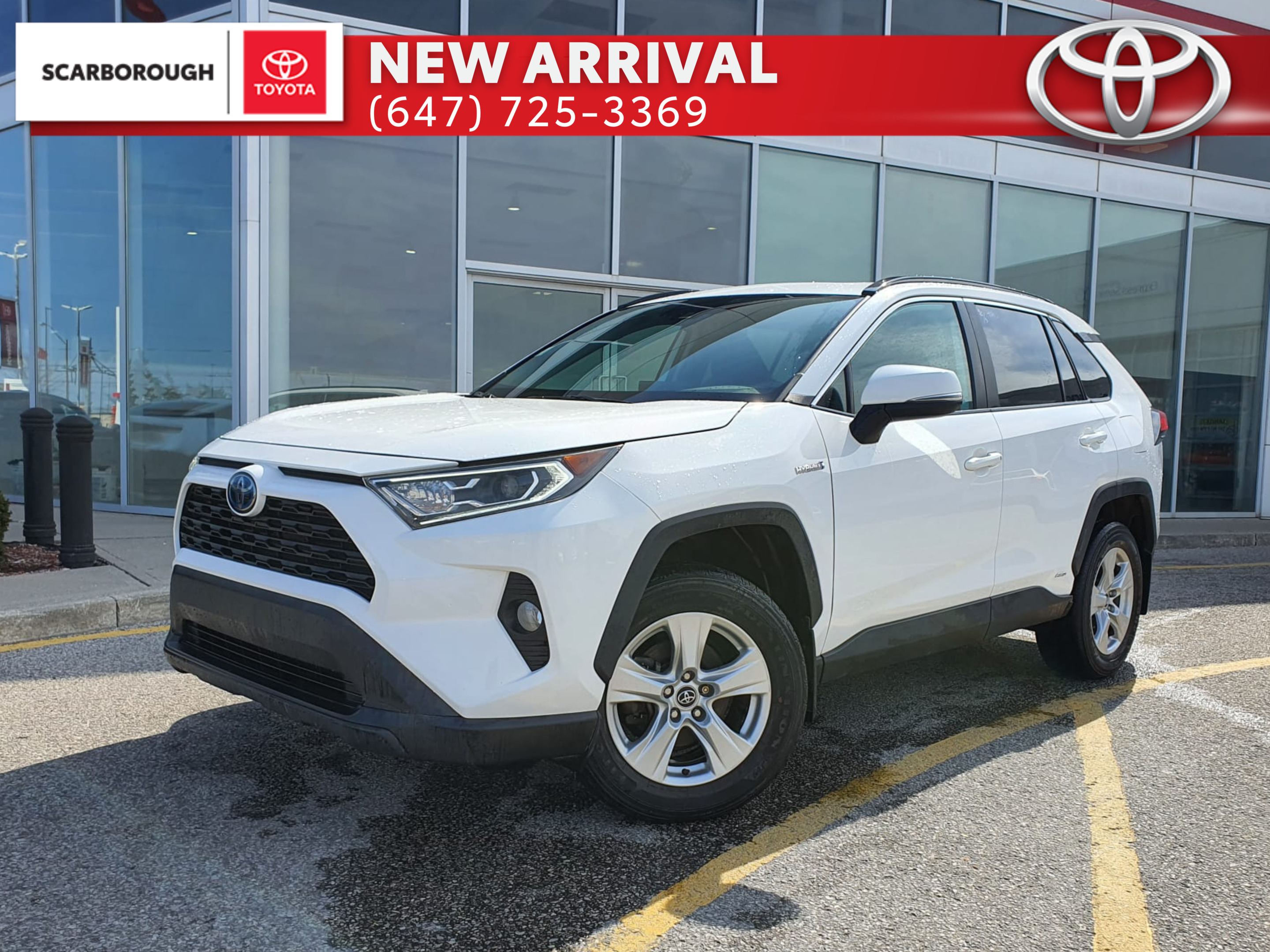 2019 Toyota RAV4 AWD Hybrid XLE | Sunroof | Alloys