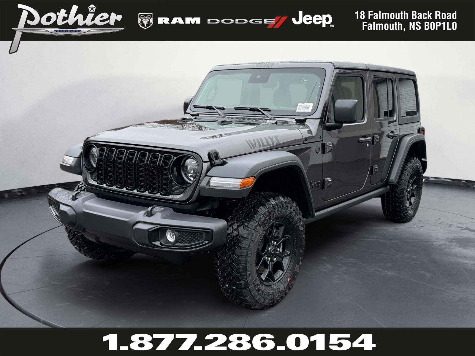 2025 Jeep Wrangler Willys 4 Door 4x4
