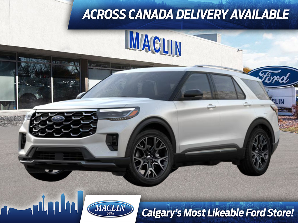 2025 Ford Explorer PLATINUM | ULTIMATE PKG | LUX LEATHER PKG | BLIS