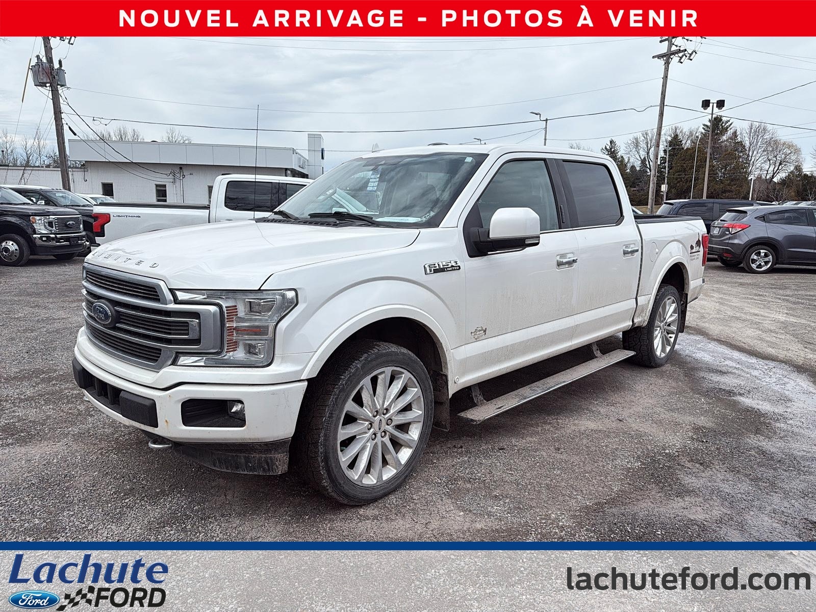 2019 Ford F-150 LIMITED 4X4 /CAM/ SIEGES &VOLANT EN CUIR CHAUFFANT