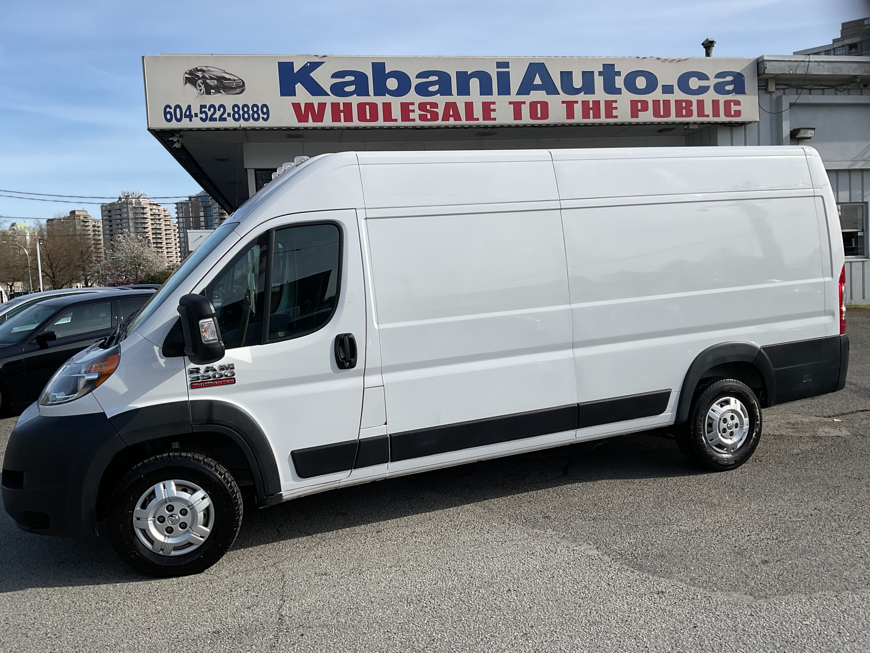 2019 Ram ProMaster Cargo Van 3500 High Roof Ext 159  