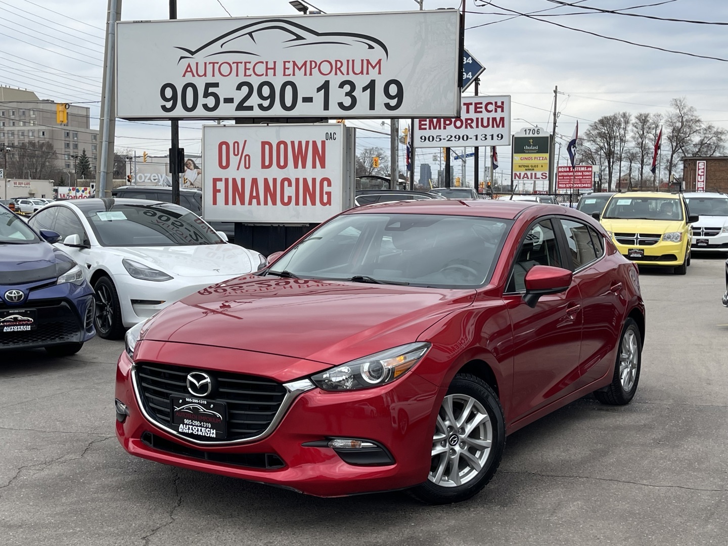 2018 Mazda Mazda3 Sport GS / Heated Seats / Blind Spot / Push Start