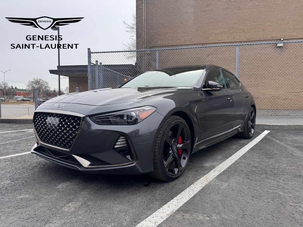 2021 Genesis G70 3.3T SPORT 365HP CUIR CAM 360 NAV TOIT 
