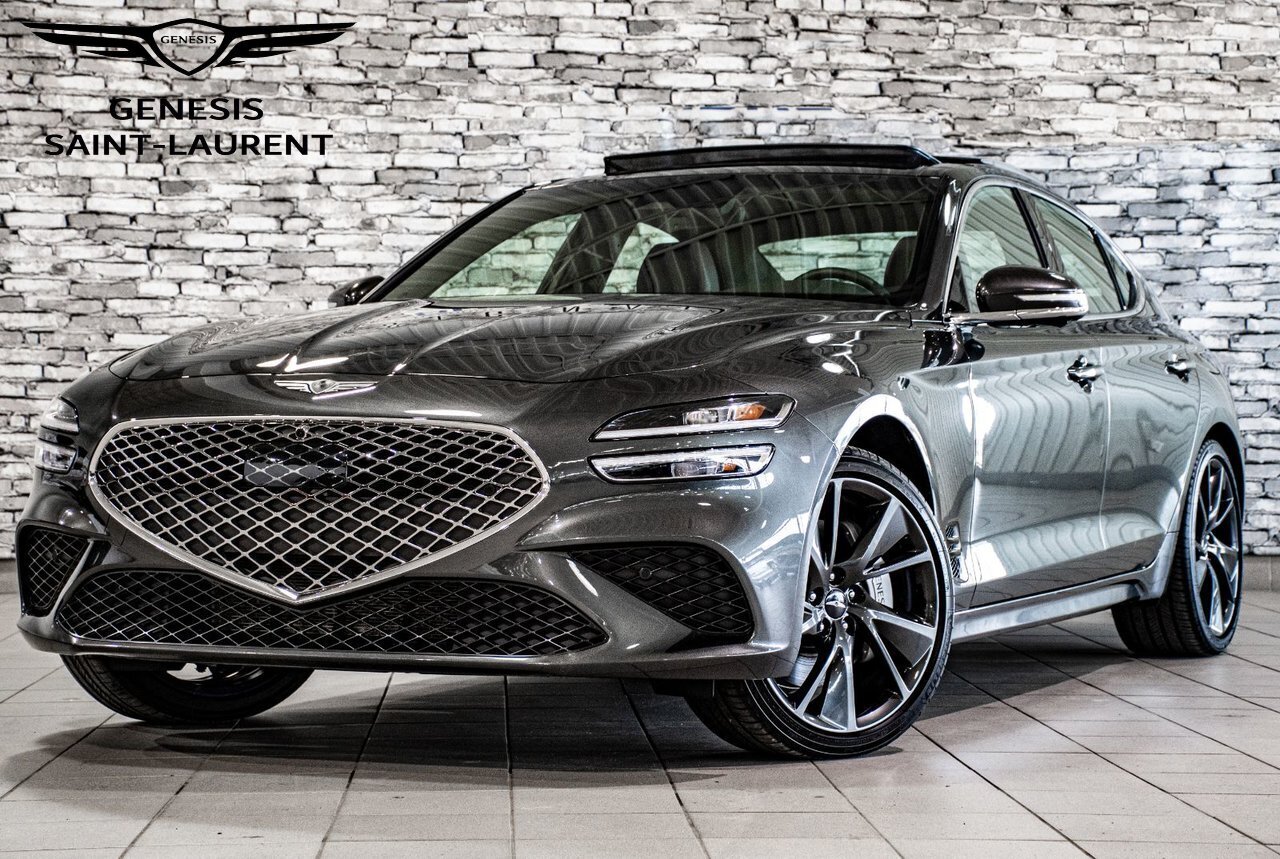 2024 Genesis G70 2.5T PRESTIGE 300HP CUIR TOIT NAV CAMERA A COMPLET