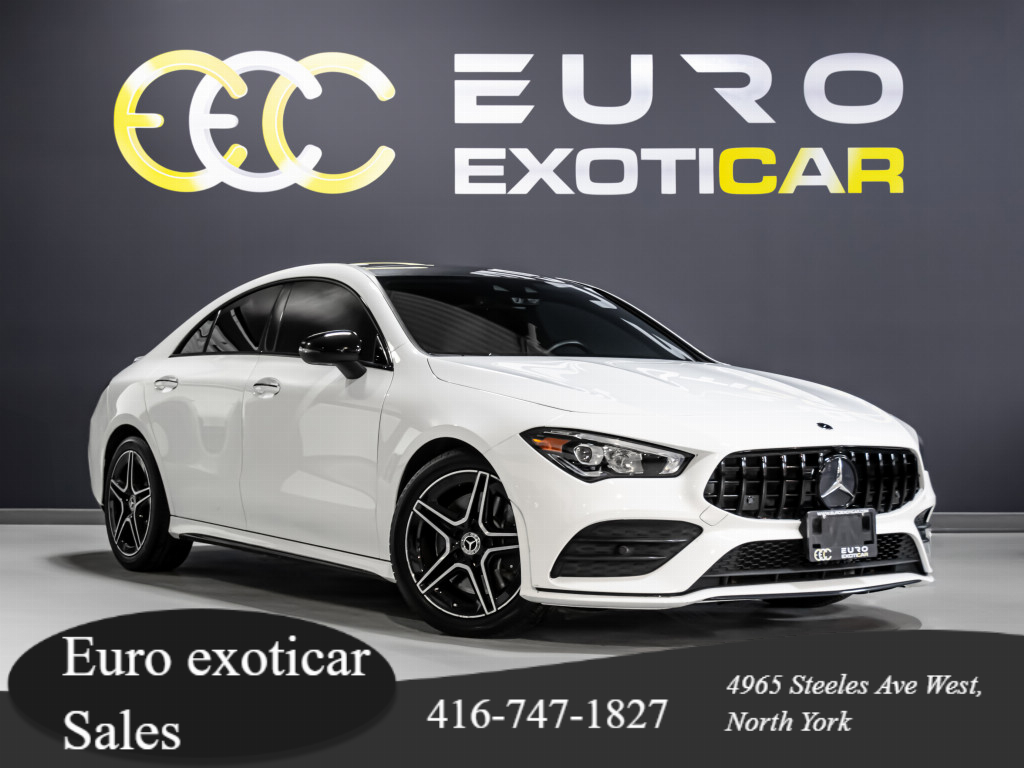 2020 Mercedes-Benz CLA-Class 4MATIC + COUPE AMG NIGHT PKG LOADED INTEL DRIVE CA