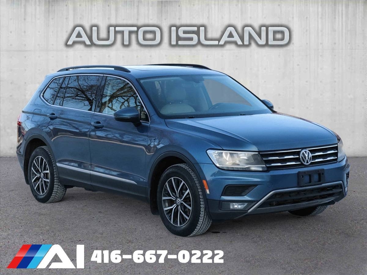 2018 Volkswagen Tiguan Comfortline AWD -Pano Roof-Dealer Serviced-NO Acci