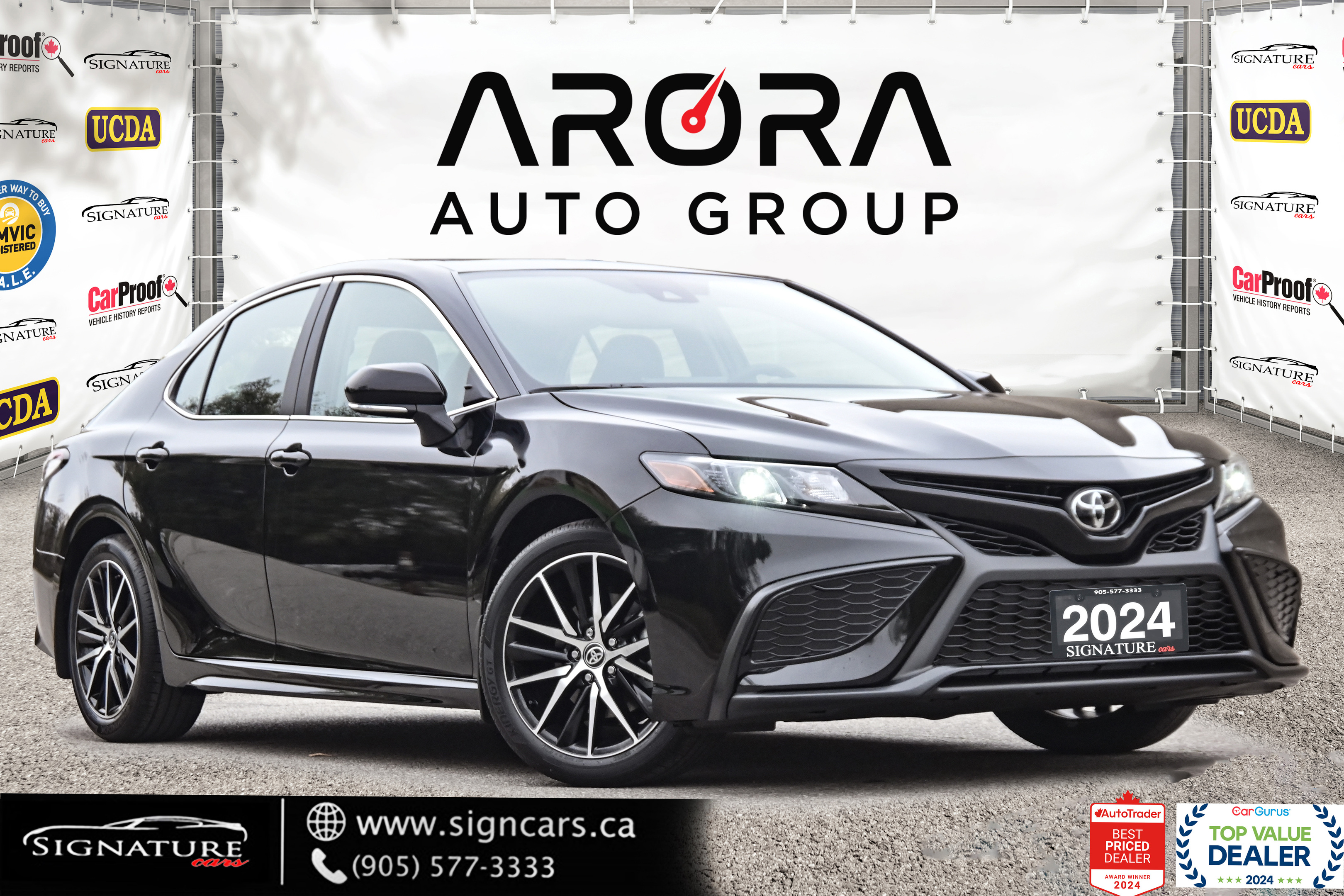 2024 Toyota Camry SE UPGRADE AWD / NO ACCIDENT / SUNROOF/CARPLAY/BSM