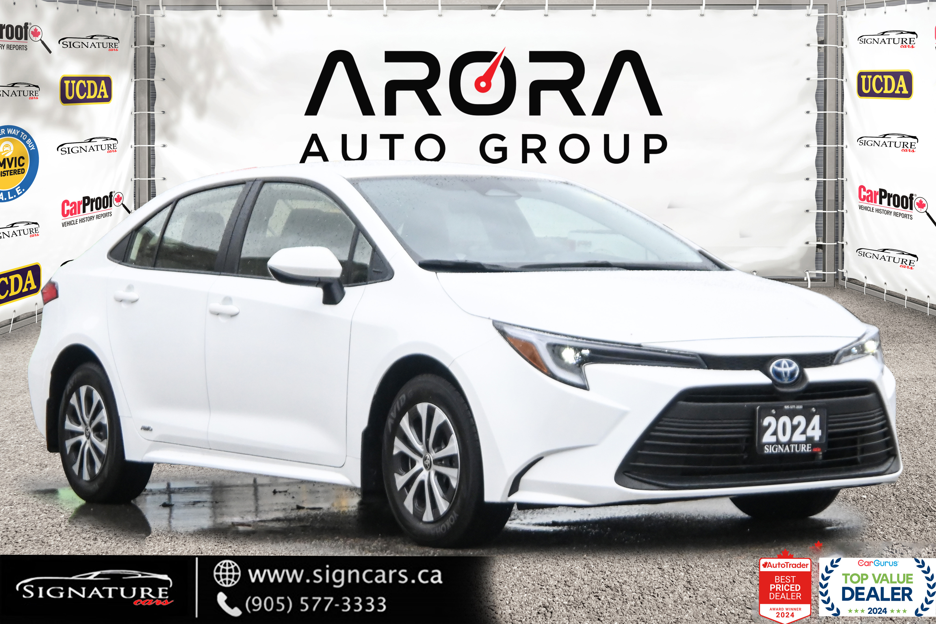 2024 Toyota Corolla Hybrid LE AWD/ NO ACCIDENT / CARPLAY /BSM/HTD SEATS/ALLOY