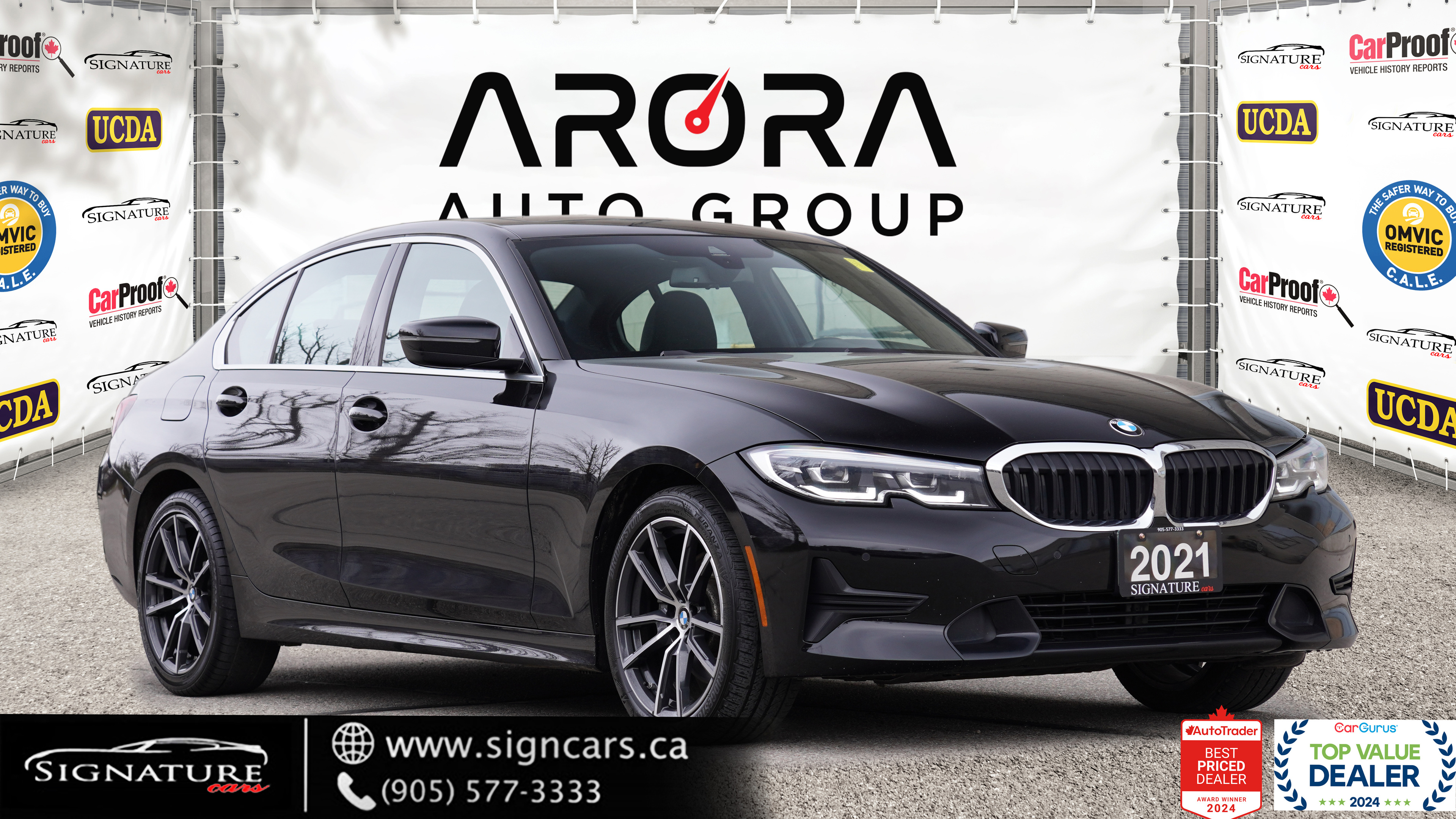 2021 BMW 3 Series 330i xDrive AWD / NO ACCIDENT/SUNROOF/LEATHER/NAVI