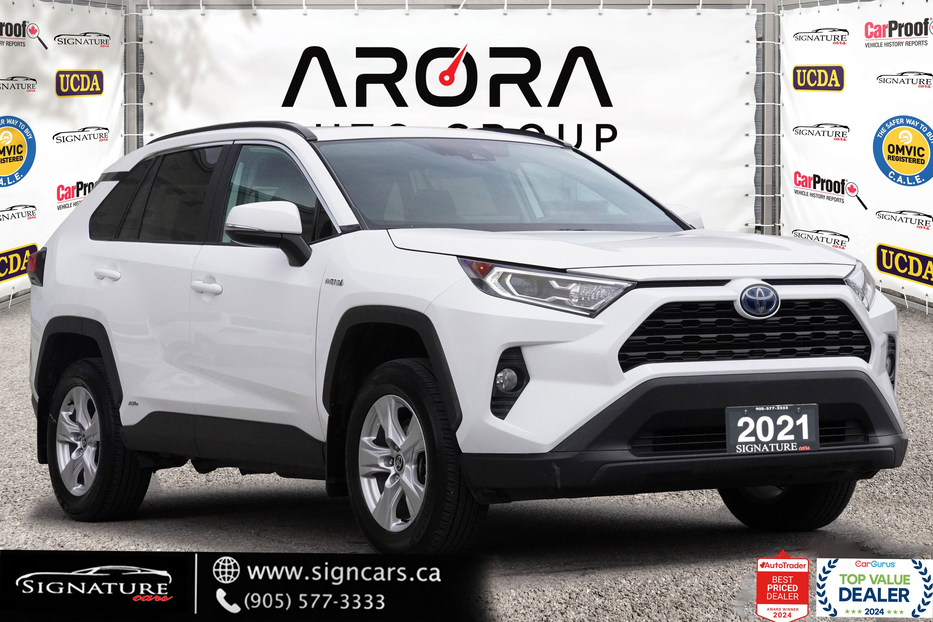 2021 Toyota RAV4 Hybrid XLE AWD / NO ACCIDENT /SUNROOF / CARPLAY / BSM