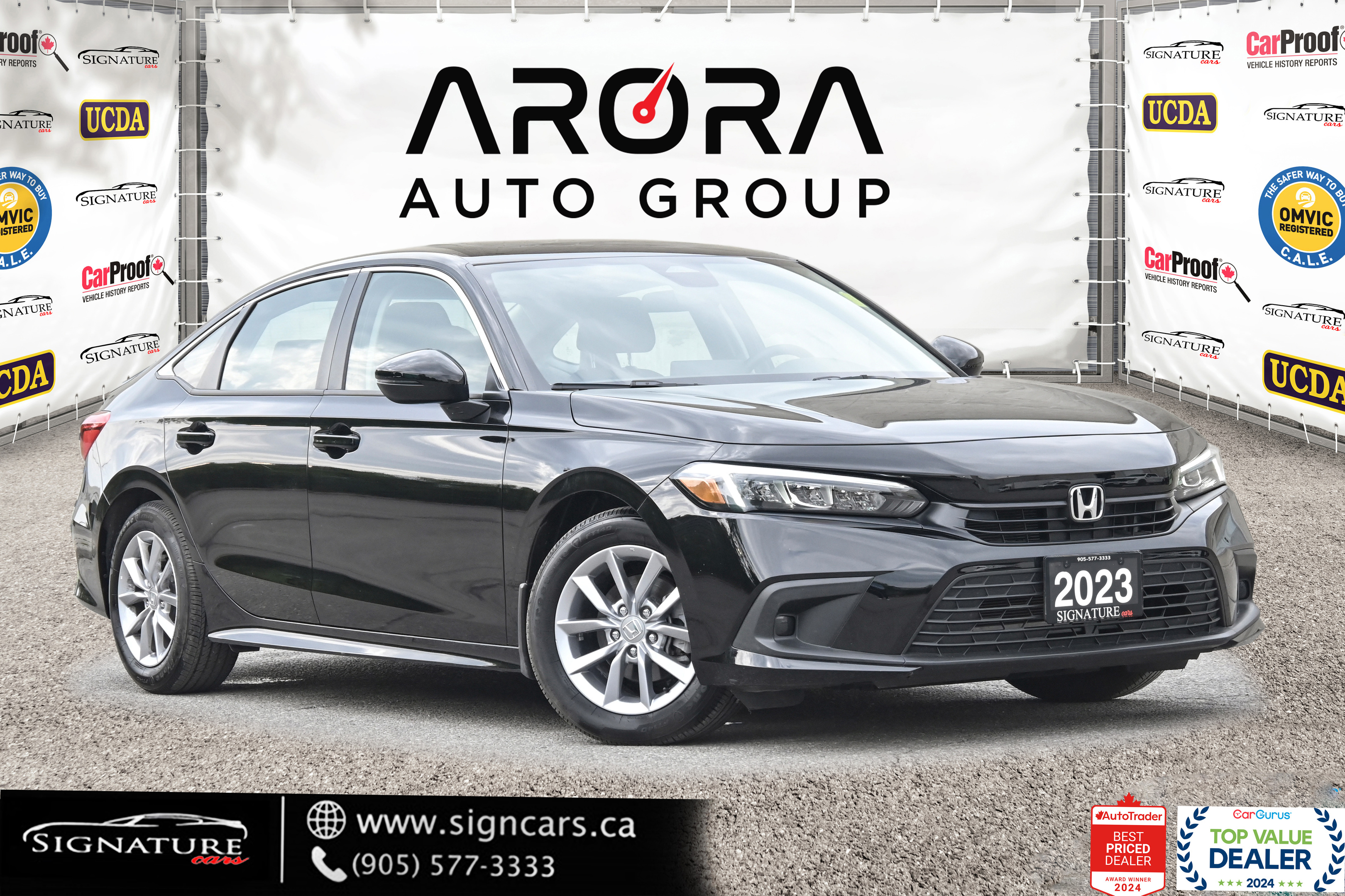2023 Honda Civic ?EX / NO ACCIDENT / SUNROOF /CARPLAY /BSM /ALLOYS