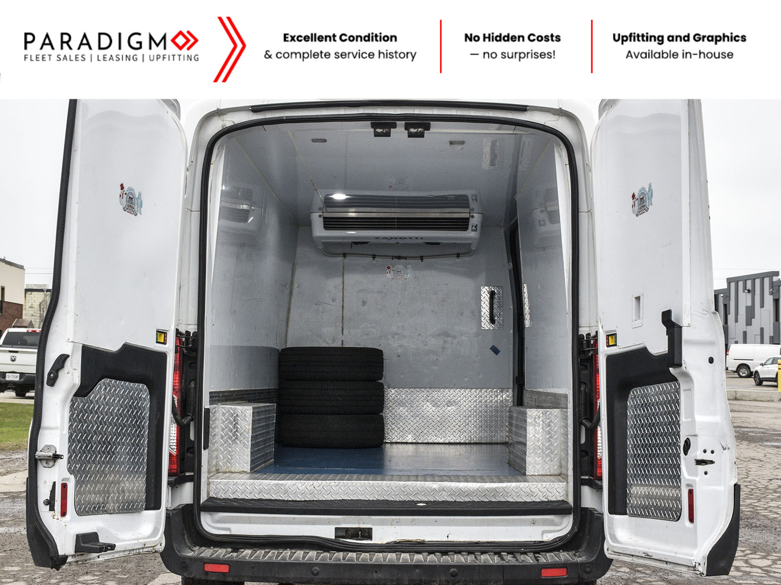 2019 Ford Transit Cargo Van 148-Inch WB Mid Roof Reefer Van V6