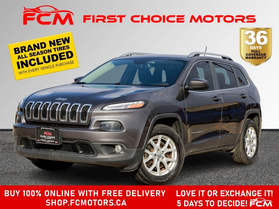 2016 Jeep Cherokee LATITUDE ~AUTOMATIC, FULLY CERTIFIED WITH WARRANTY