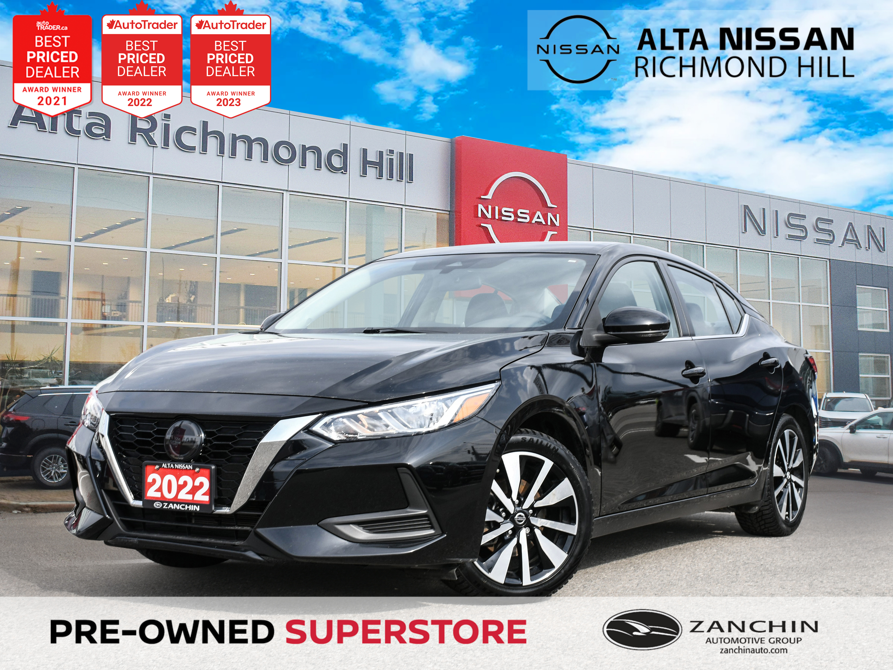 2022 Nissan Sentra SV CVT