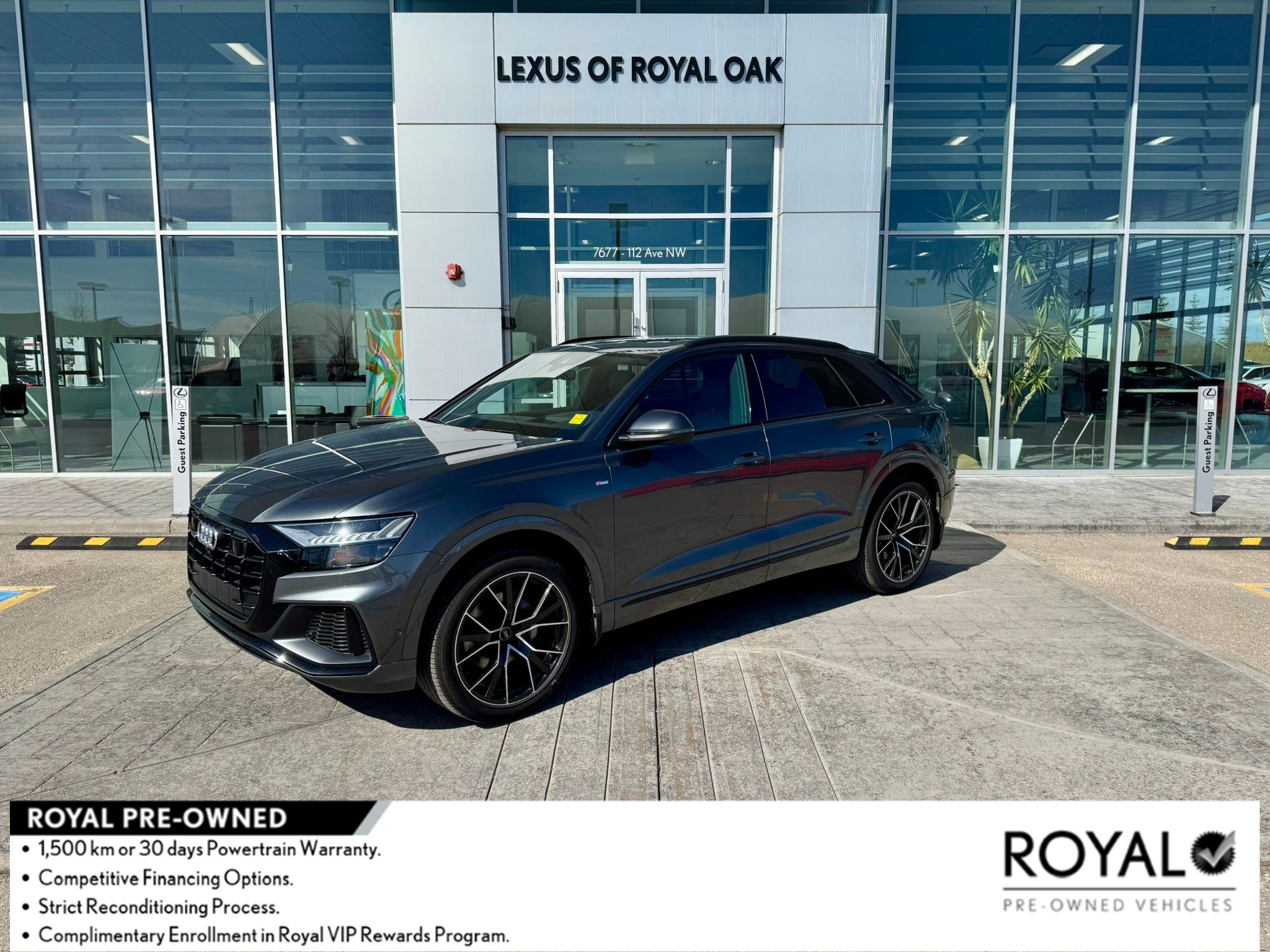2019 Audi Q8 55 Technik TECHNIK QUATTRO / S-LINE / ZERO ACCIDEN