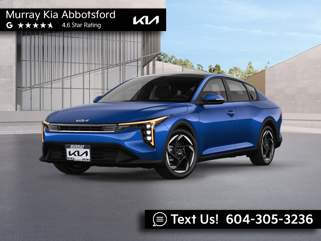 2025 Kia K4 EX+ Azure Blue