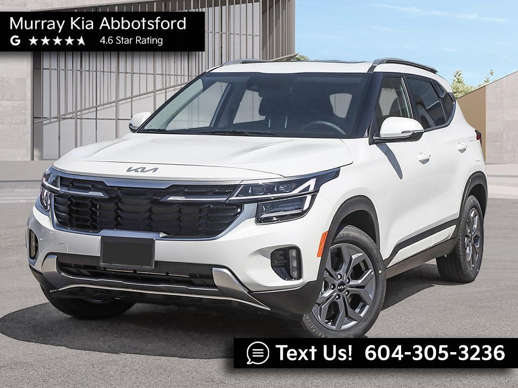 2025 Kia Seltos EX Snow White Pearl