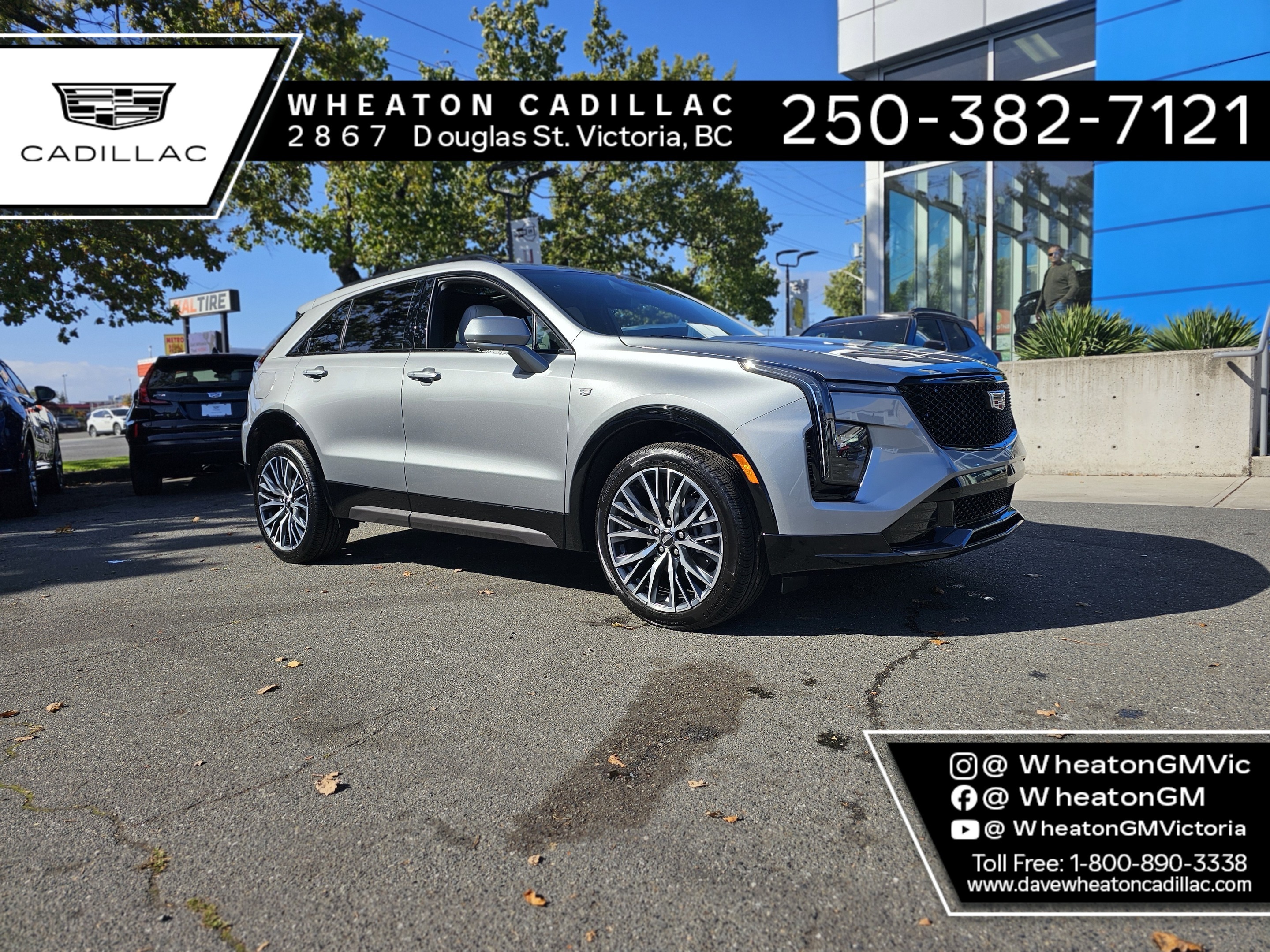 2025 Cadillac XT4 Sport AWD | WHITE MASSAGE LEATHER SEATS | GOOGLE A