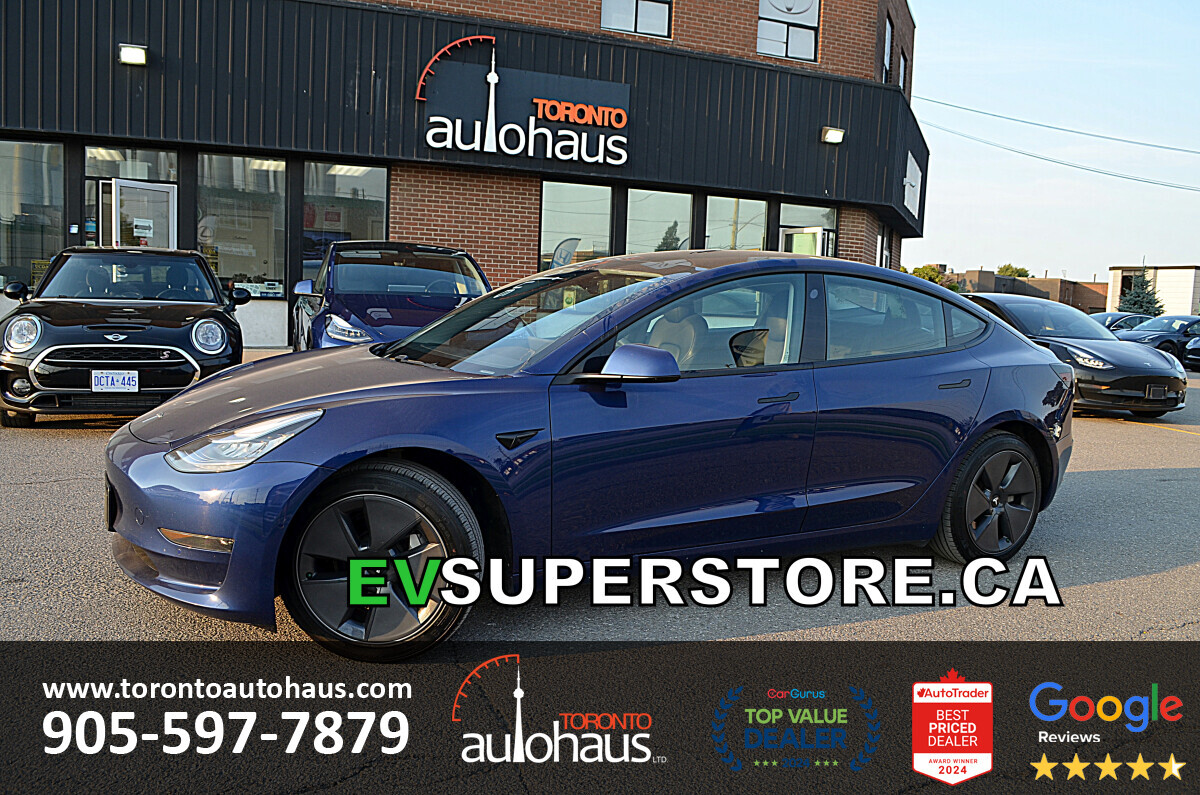 2023 Tesla Model 3 LR AWD I OVER 100 TESLAS EVSUPERSTORE.CA