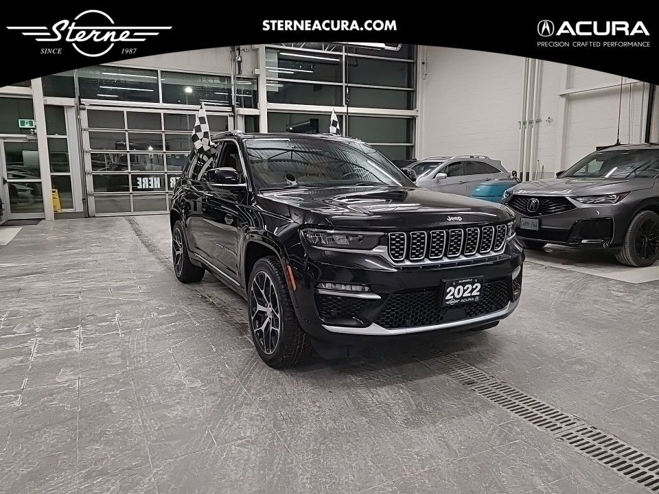 2022 Jeep Grand Cherokee Summit (SORRY SOLD SOLD SOLD)