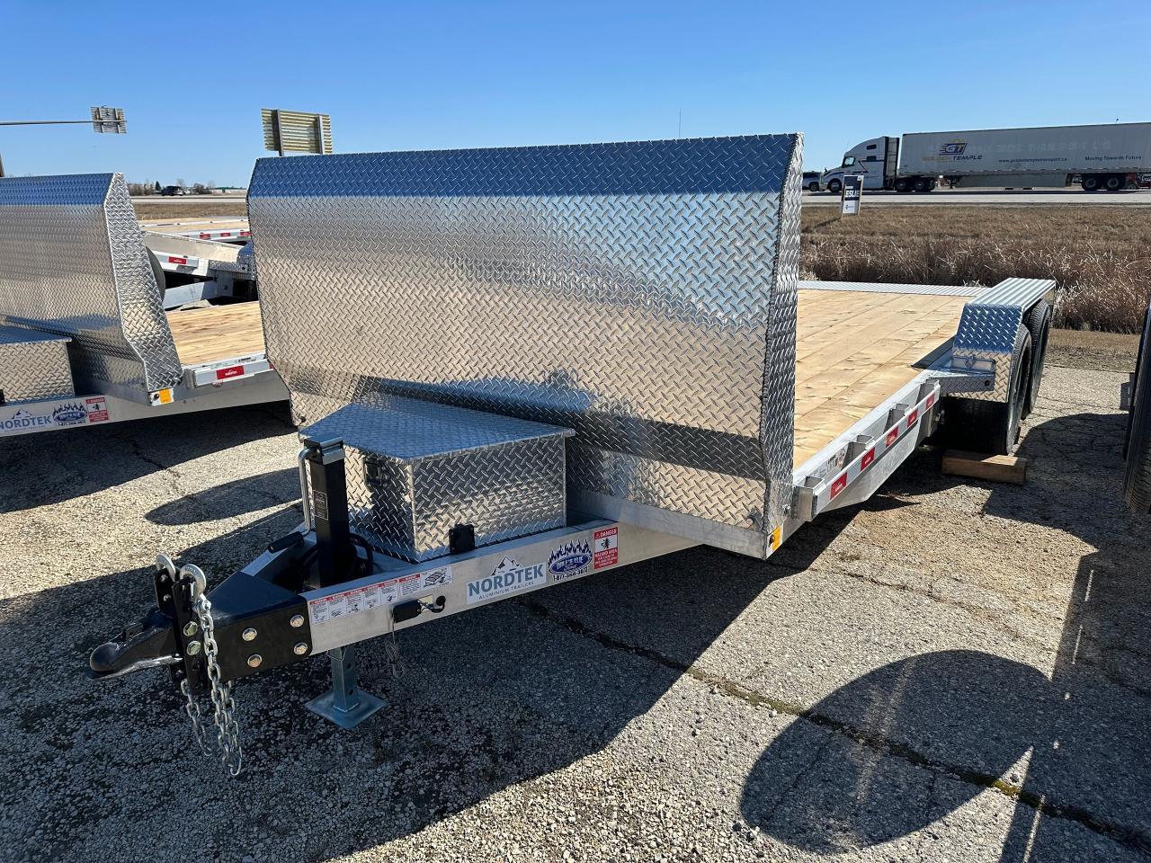 2025 Nordtek Car & Equipment Hauler Tilt 82'' X 18' Nordtek Tilting Car & Equipment Hauler