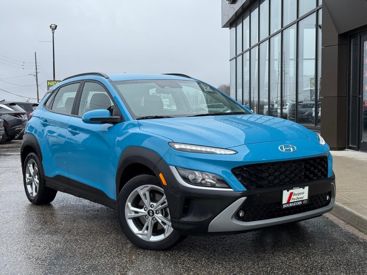2022 Hyundai Kona 2.0L Preferred HTD Seats, Alloys, Apple CarPlay