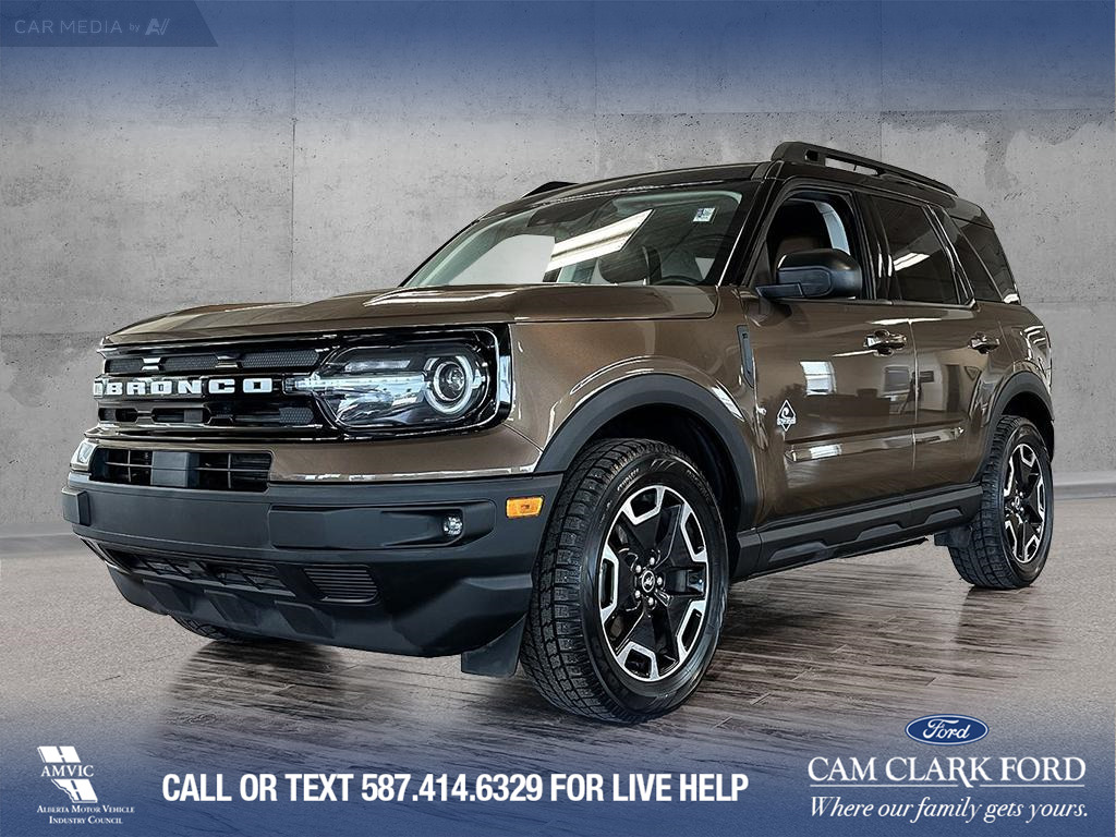 2022 Ford Bronco Sport Outer Banks WIRELESS CHARGER | TOW PKG | MOONROOF