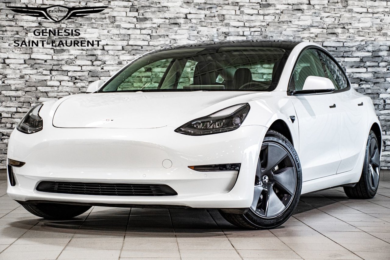 2022 Tesla Model 3 STANDARD RANG PLUS RWD CUIR TOIT PANO CAMERA 