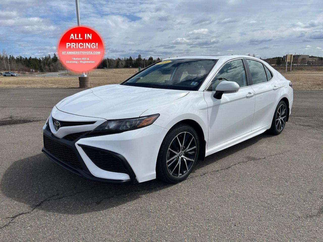 2021 Toyota Camry SE AWD Sporty. Confident. Camry SE AWD for all sea