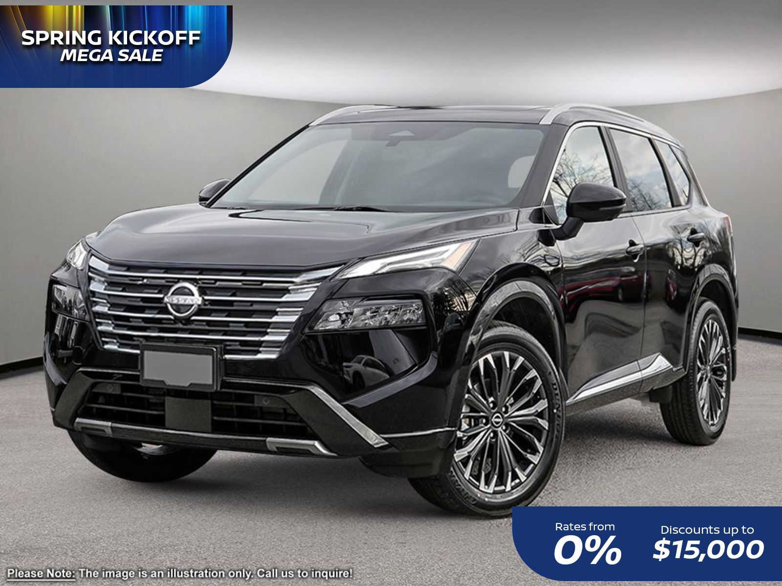 2025 Nissan Rogue Platinum Tech / ProPILOT Assist 2.1 / Heads Up / B