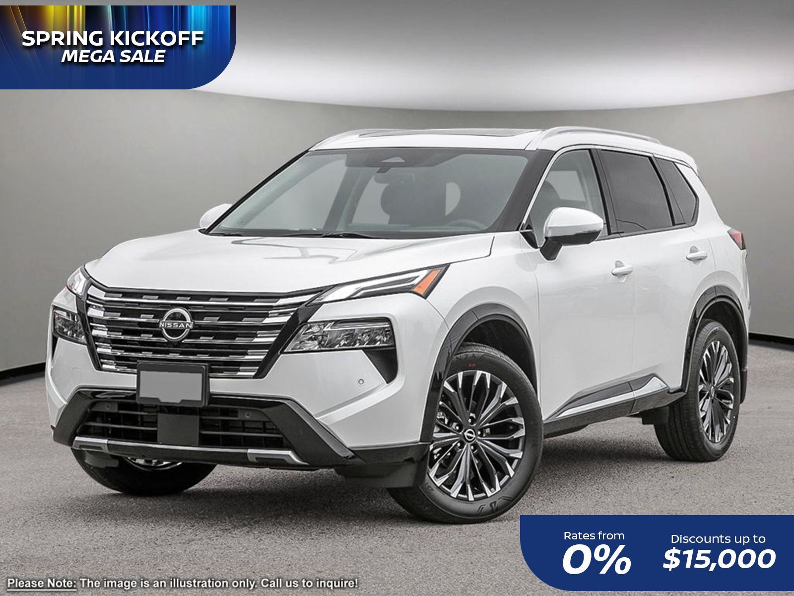 2025 Nissan Rogue Platinum Tech / ProPILOT Assist 2.1 / Heads Up / B