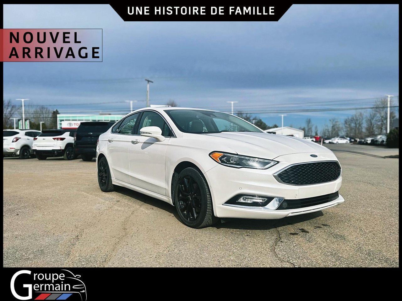 2017 Ford Fusion PLATINUM AWD | SIÈGES/VOLANT CHAUFFANTS |