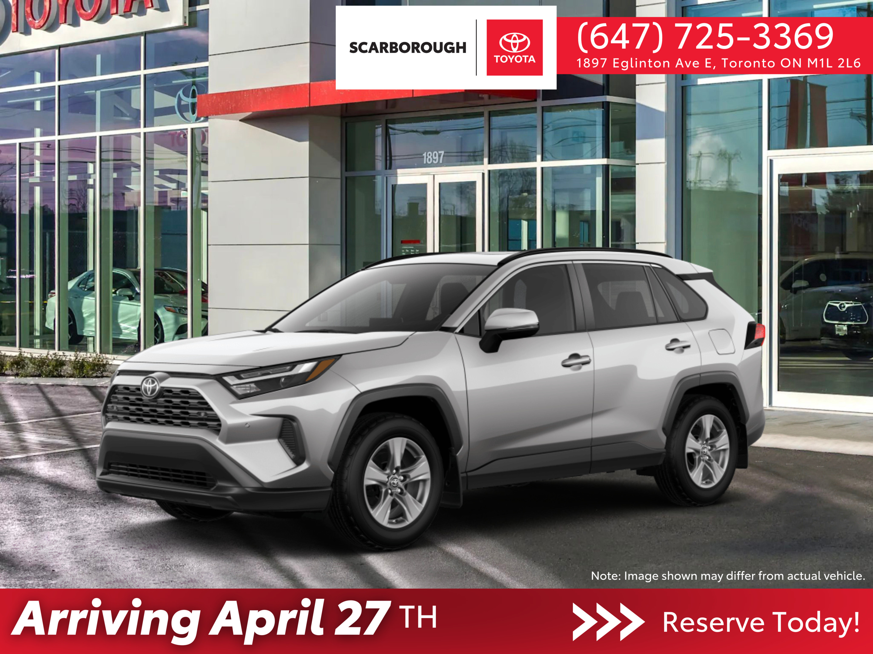2025 Toyota RAV4 XLE AWD - Incoming April