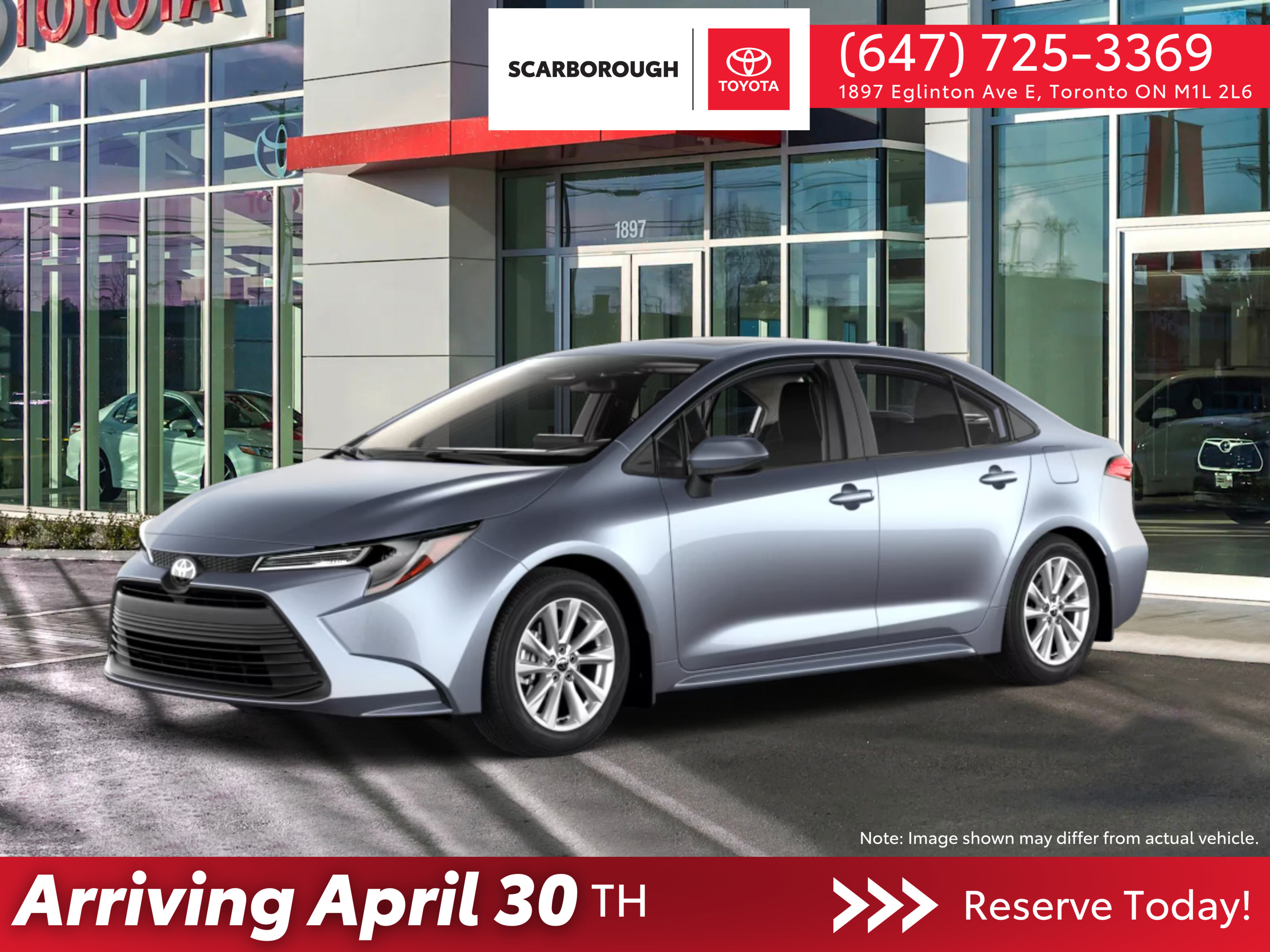 2025 Toyota Corolla LE Upgrade CVT - Incoming April
