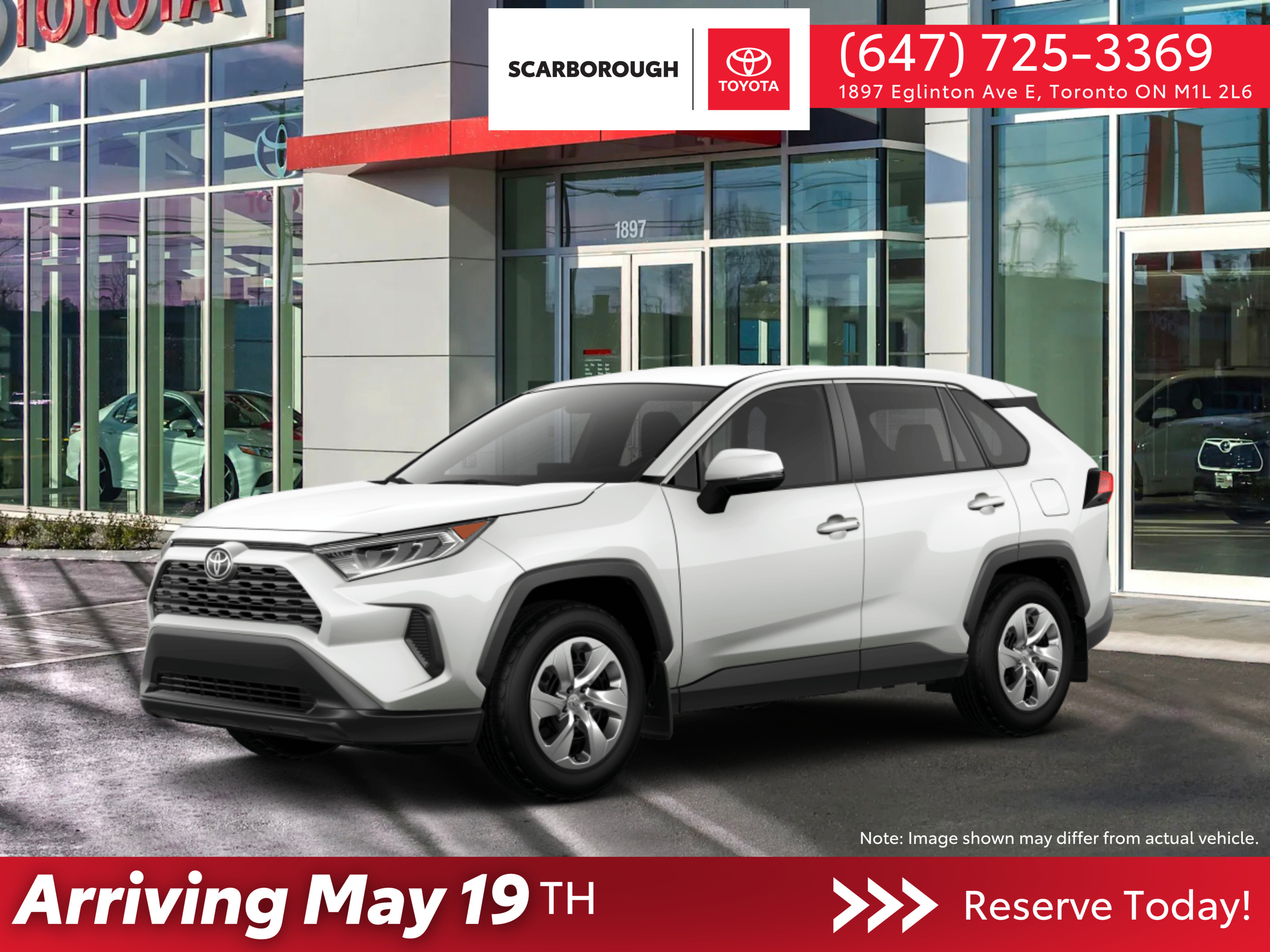 2025 Toyota RAV4 LE AWD - Incoming May