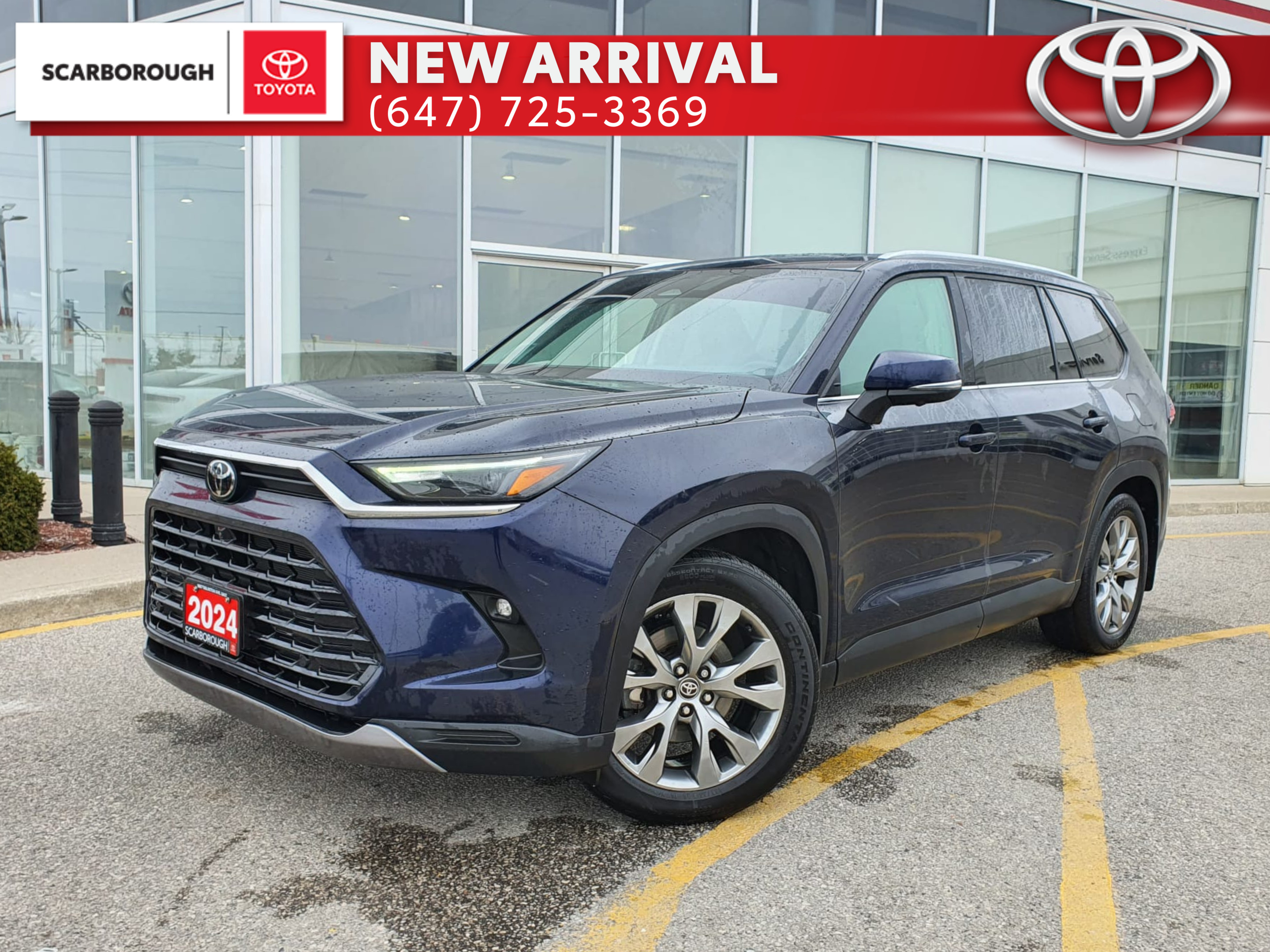 2024 Toyota Grand Highlander Hybrid Limited AWD | Leather | Sunroof
