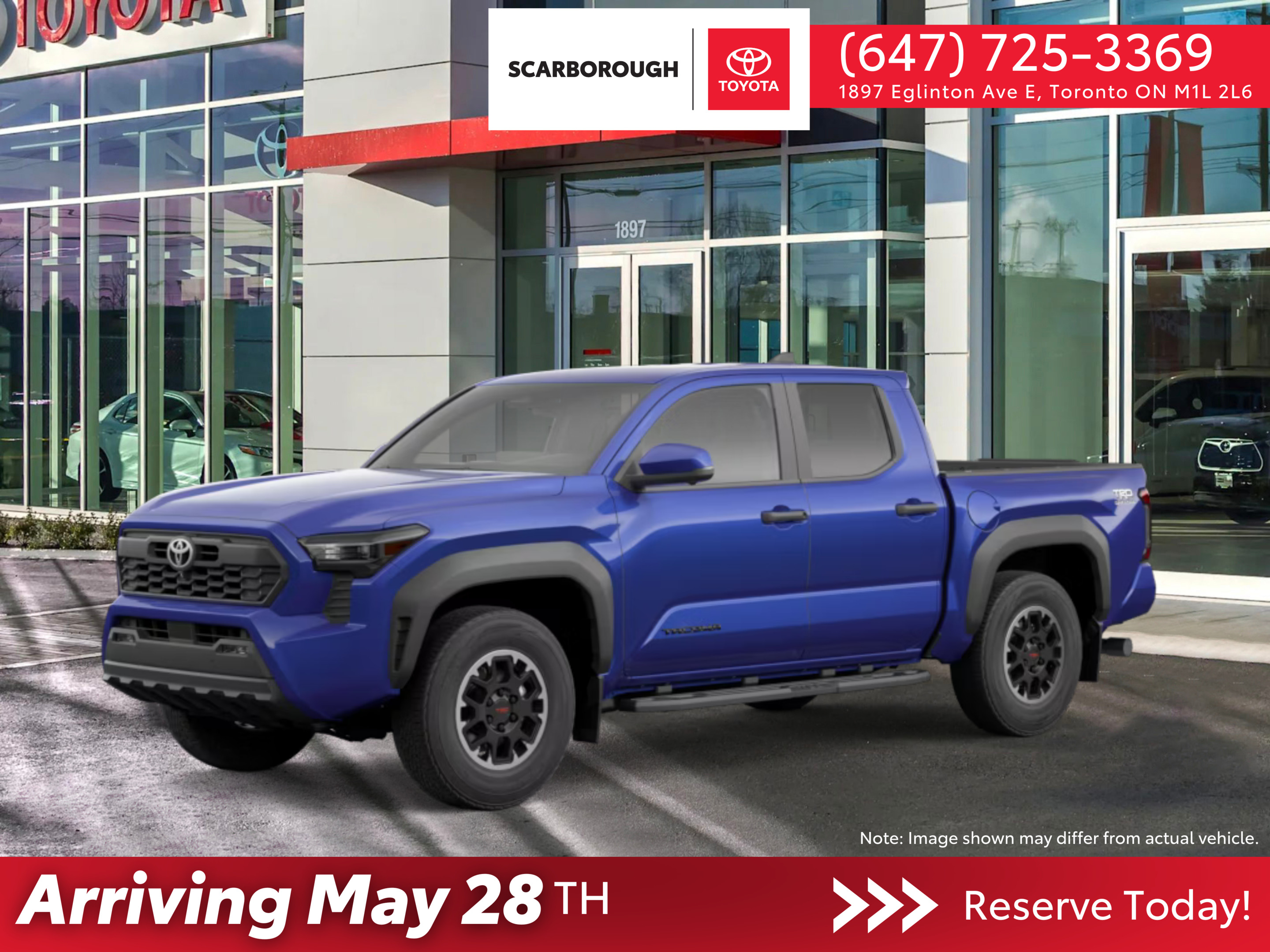 2025 Toyota Tacoma 4x4 Double Cab Auto SB TRD Premium - Incoming May